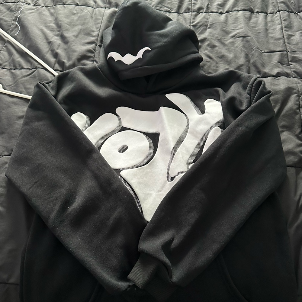Kozy hoodie insta brand, black, medium